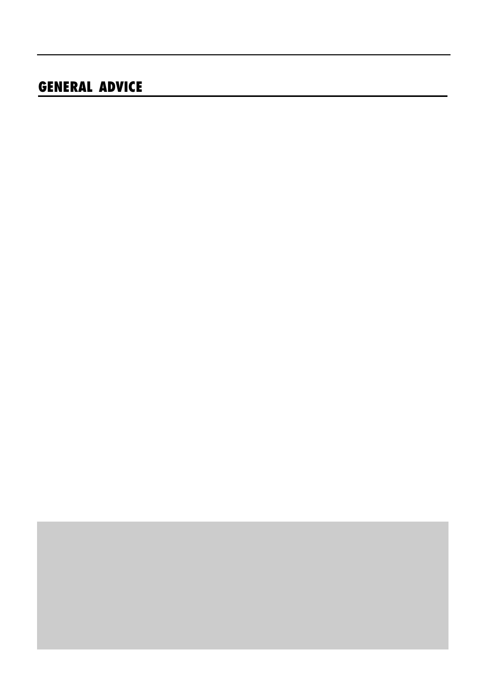7 - cleaning and maintenance, General advice | Caple CRG902SS User Manual | Page 29 / 36