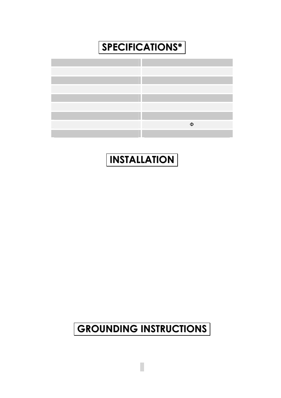 Caple CM104 User Manual | Page 3 / 12