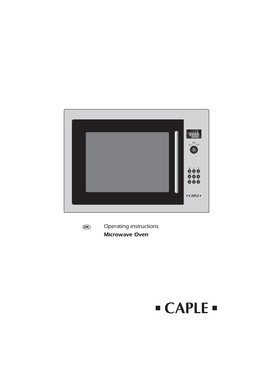 Caple CM103 User Manual | 20 pages