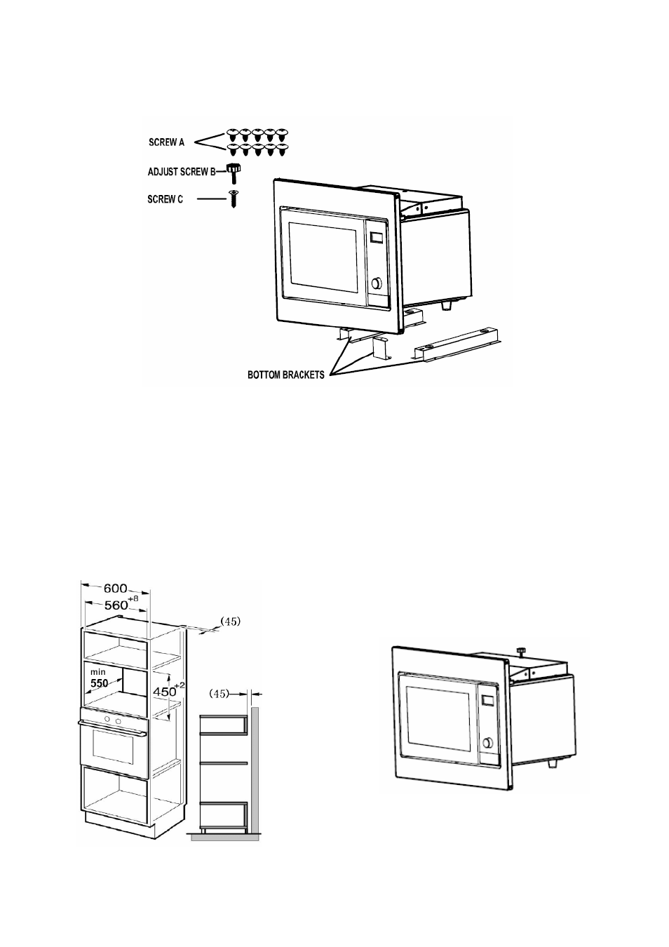 Cm118 installation instructions, Installation instruction | Caple CM118 User Manual | Page 17 / 20