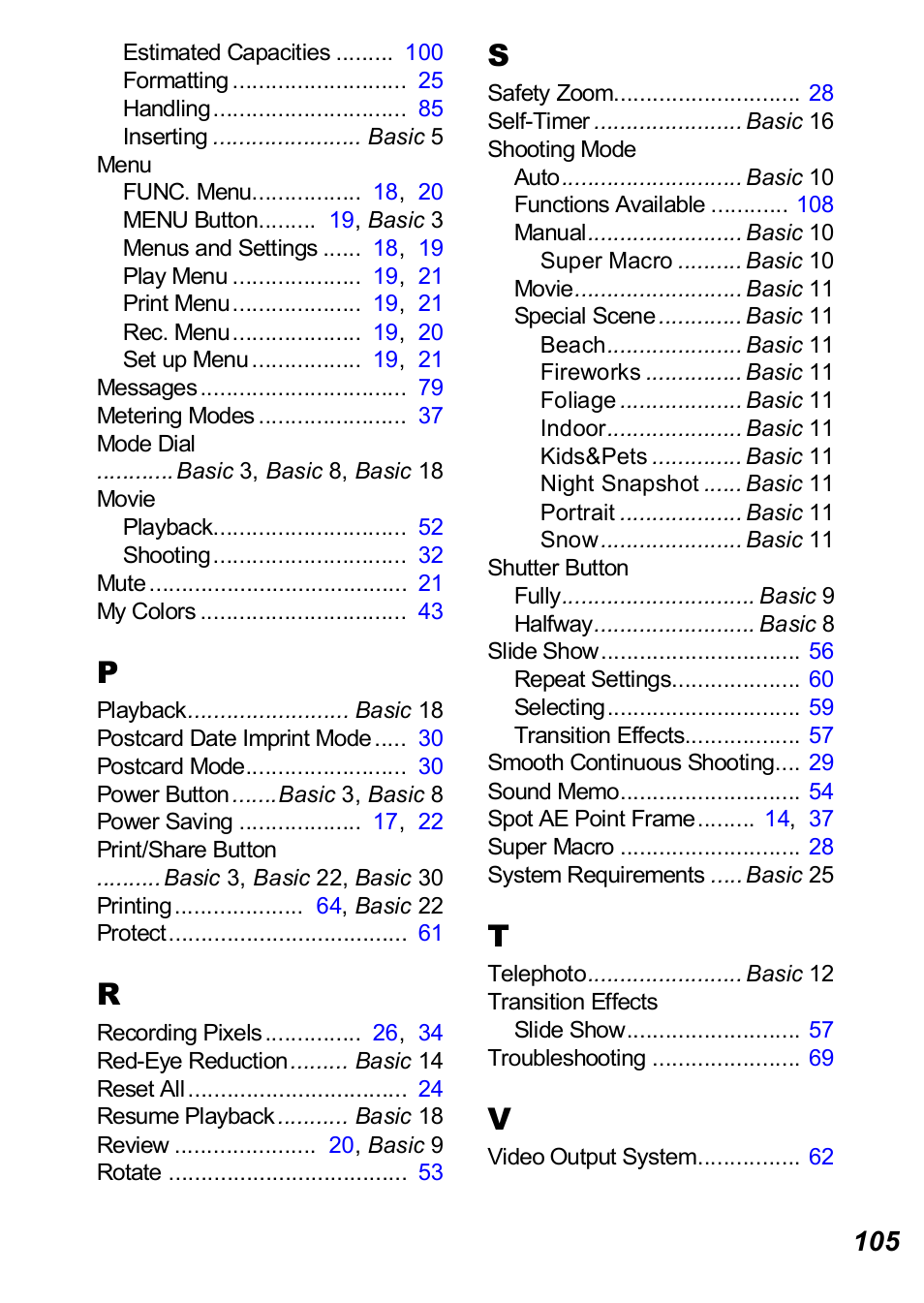 Canon A450 User Manual | Page 107 / 112