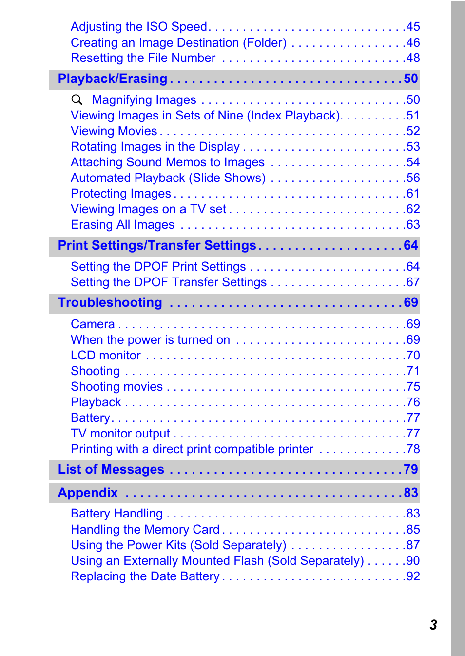 Canon A450 User Manual | Page 5 / 112