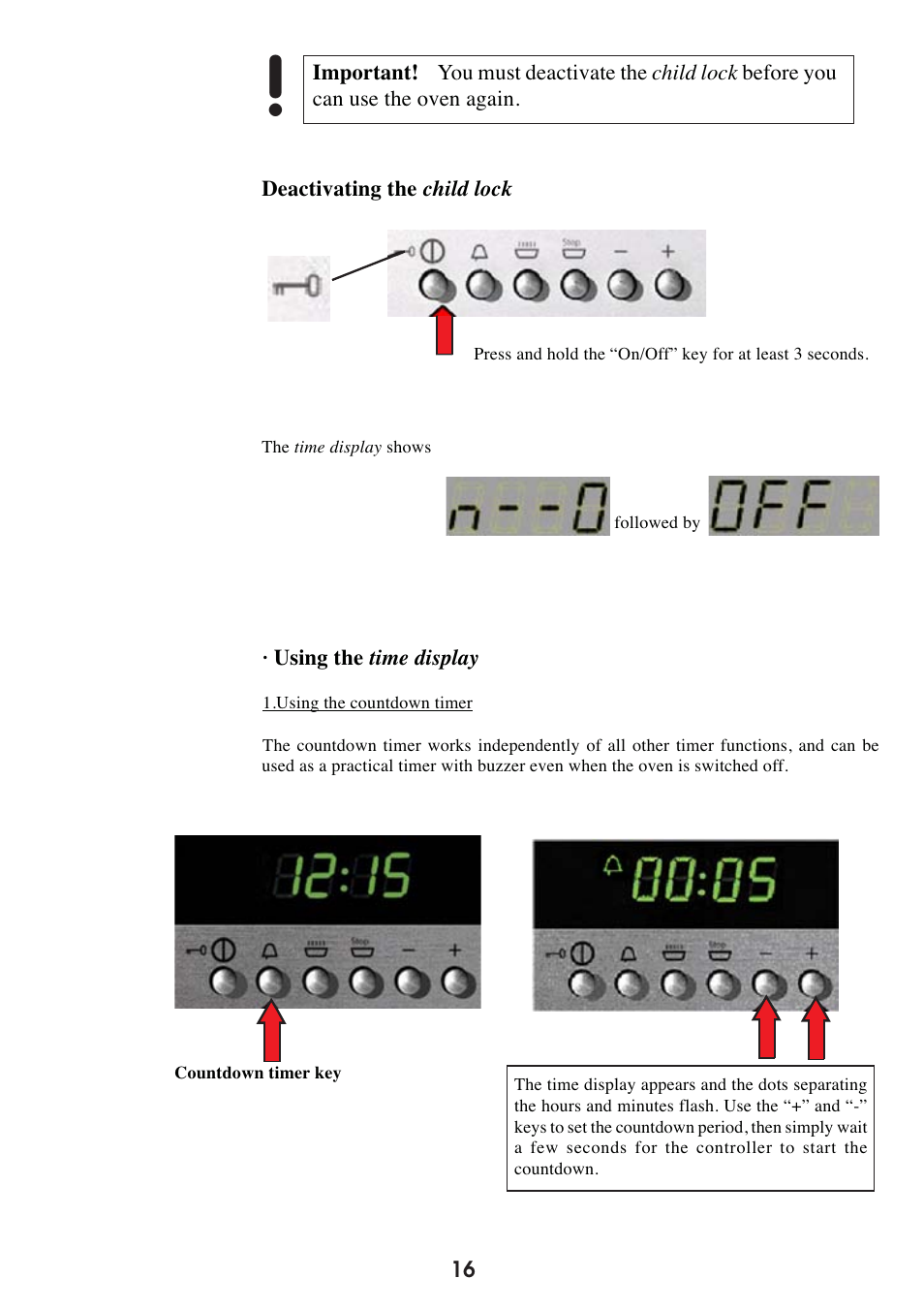 Caple C2470SS User Manual | Page 16 / 47