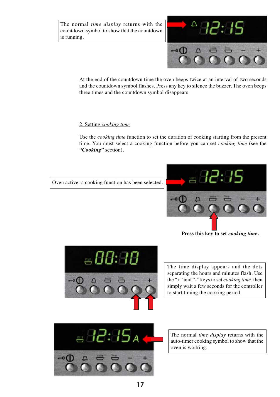 Caple C2470SS User Manual | Page 17 / 47