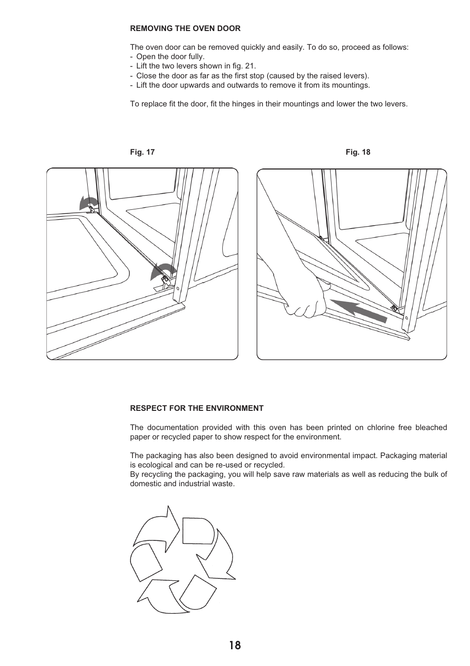 Caple C2500SS User Manual | Page 18 / 20