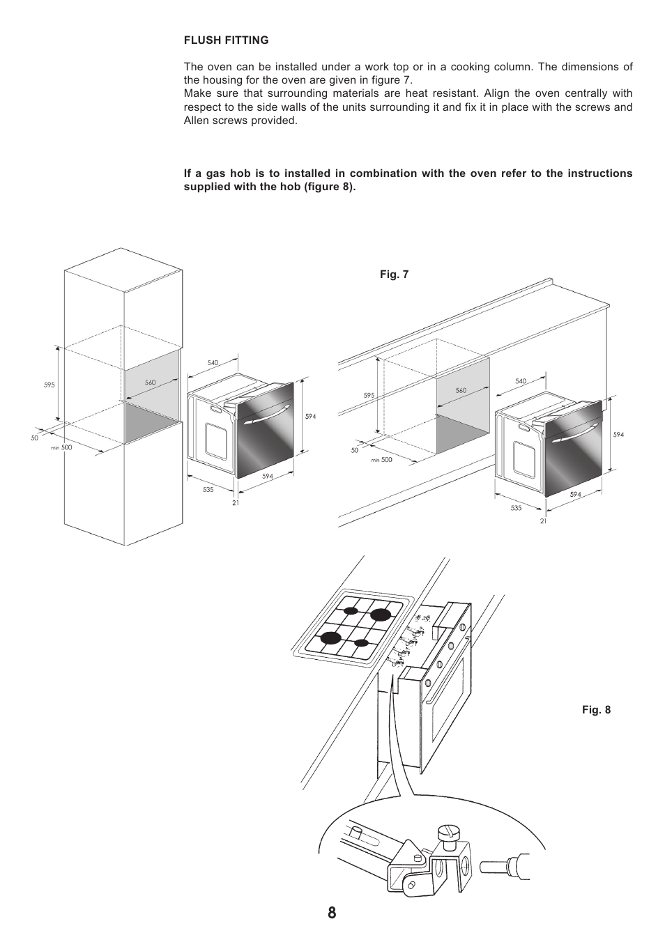 Caple C2500SS User Manual | Page 8 / 20