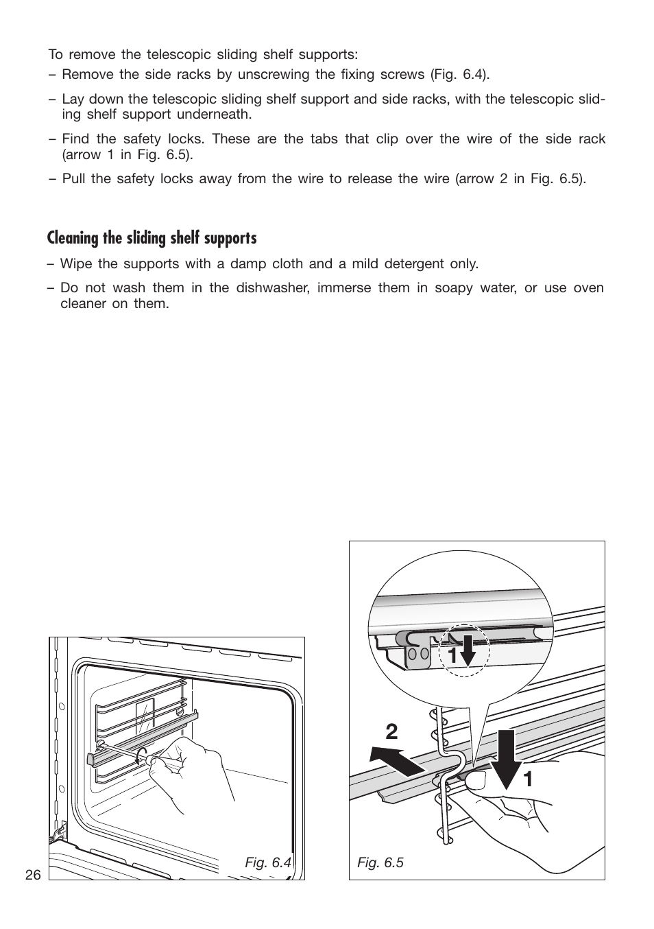 Caple C3400 User Manual | Page 26 / 32