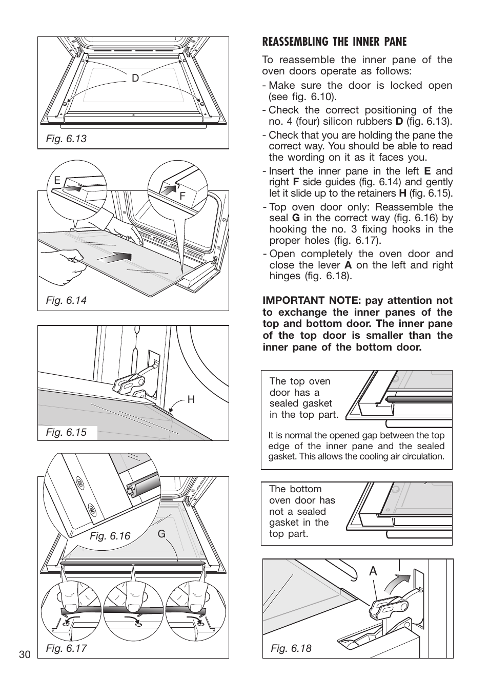 Caple C3400 User Manual | Page 30 / 32