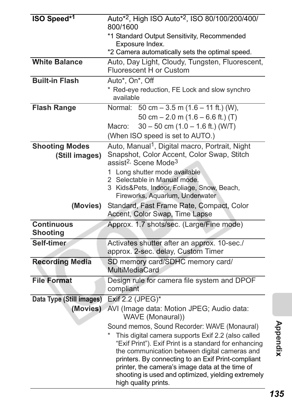 Canon Leather Soft Case 70 User Manual | Page 137 / 163