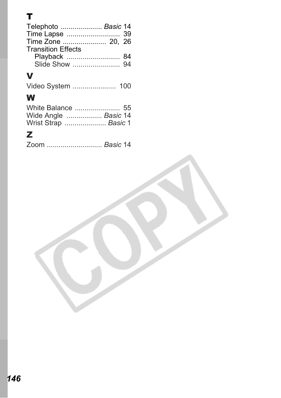 Canon Leather Soft Case 70 User Manual | Page 148 / 163