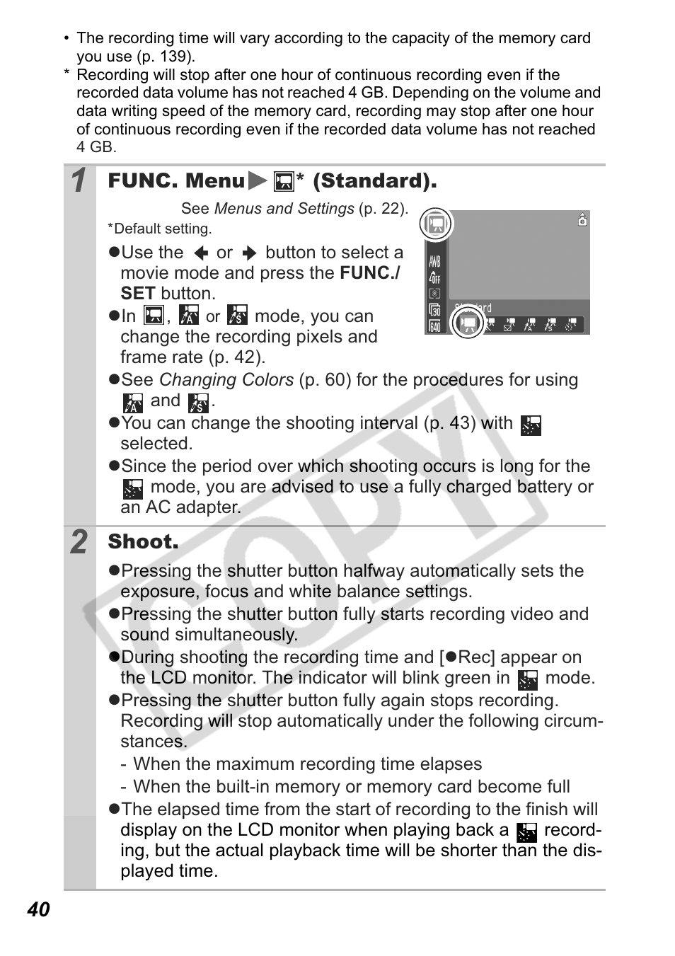 Canon Leather Soft Case 70 User Manual | Page 42 / 163