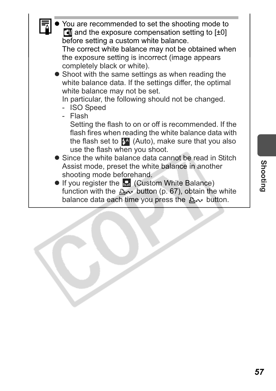 Canon Leather Soft Case 70 User Manual | Page 59 / 163