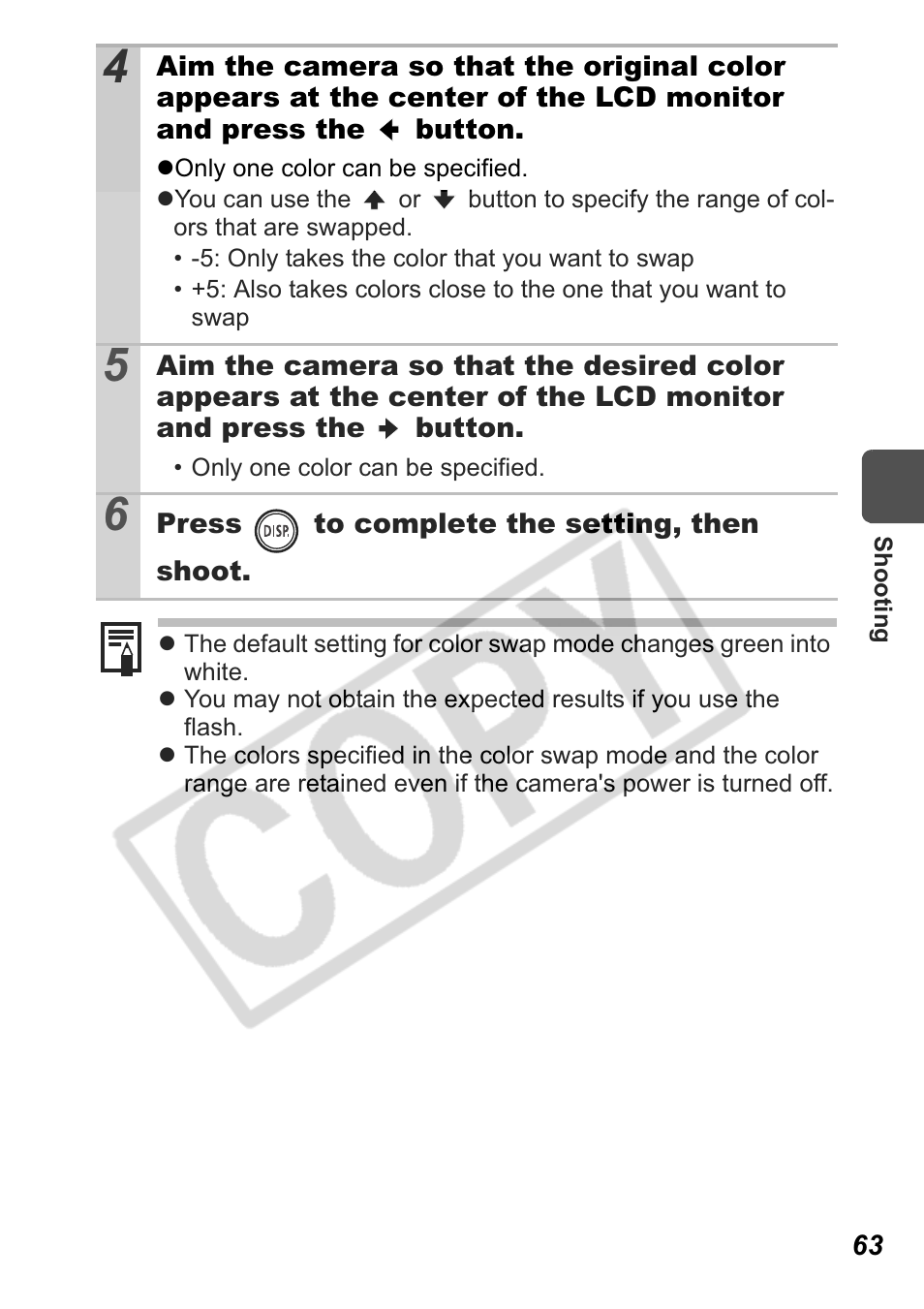 Canon Leather Soft Case 70 User Manual | Page 65 / 163