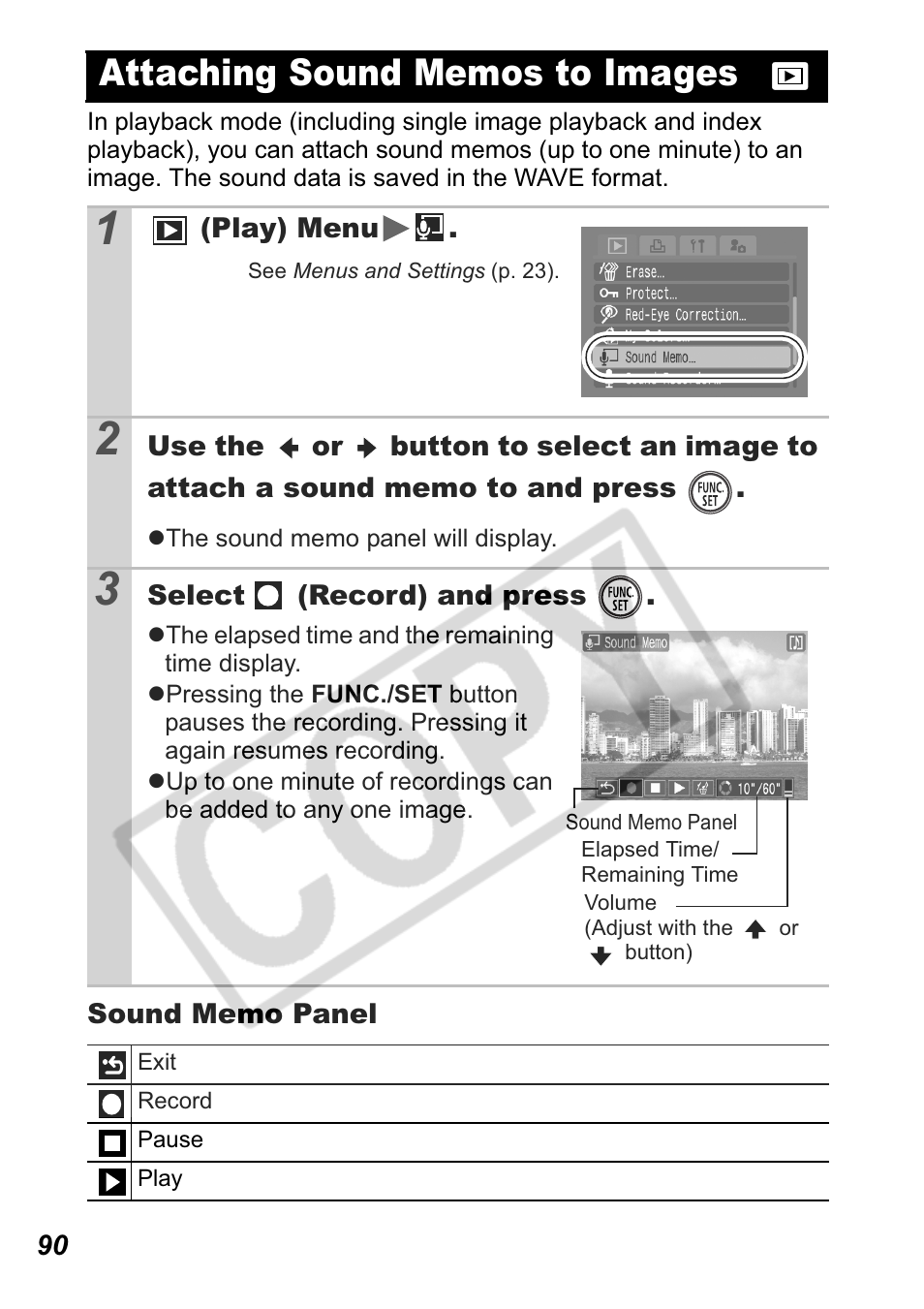 Canon Leather Soft Case 70 User Manual | Page 92 / 163