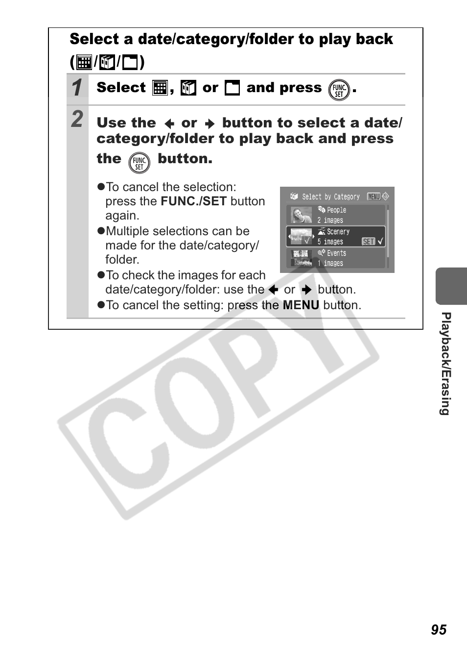 Canon Leather Soft Case 70 User Manual | Page 97 / 163