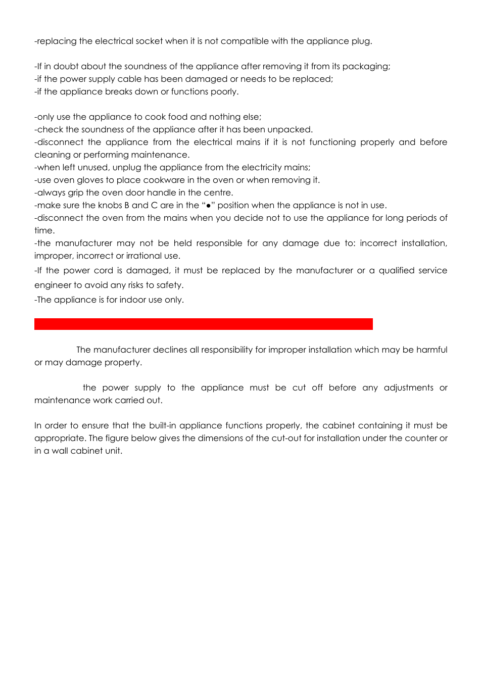 Caple C2214 User Manual | Page 10 / 14