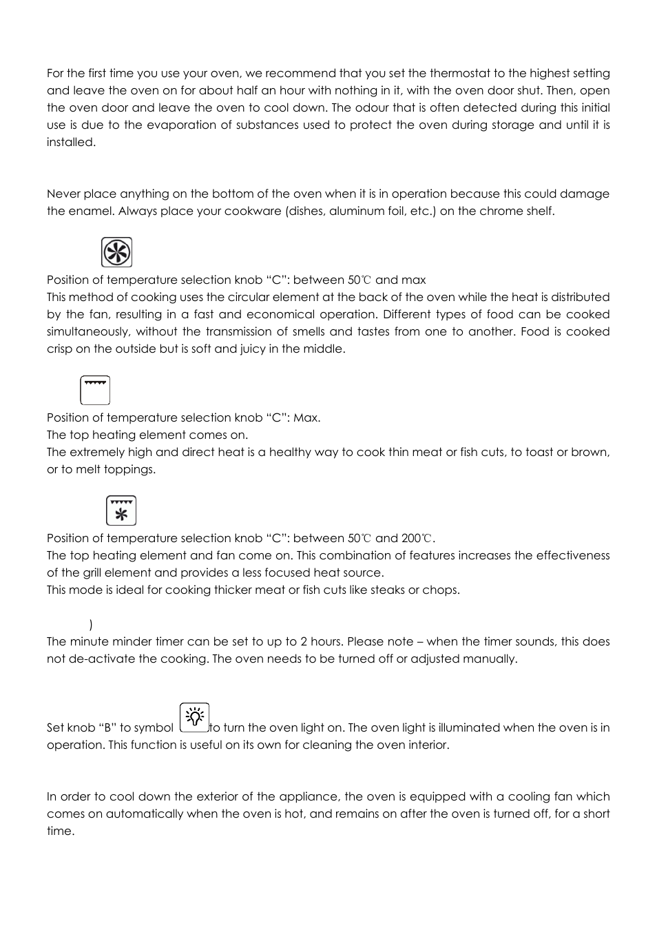 Caple C2214 User Manual | Page 4 / 14