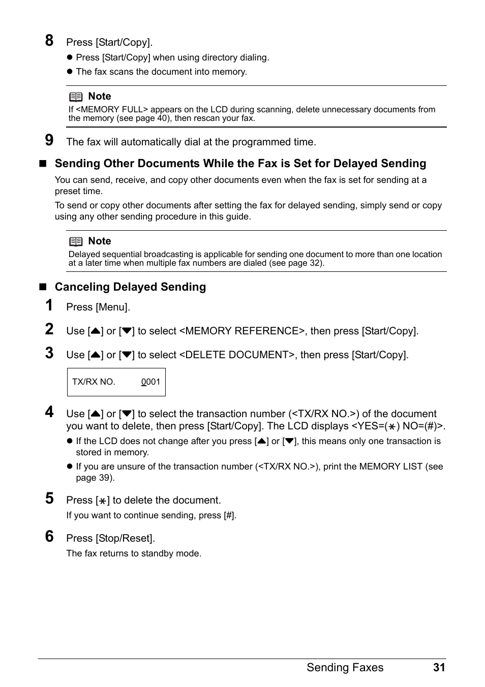 Canon FAX-JX210P User Manual | Page 32 / 86