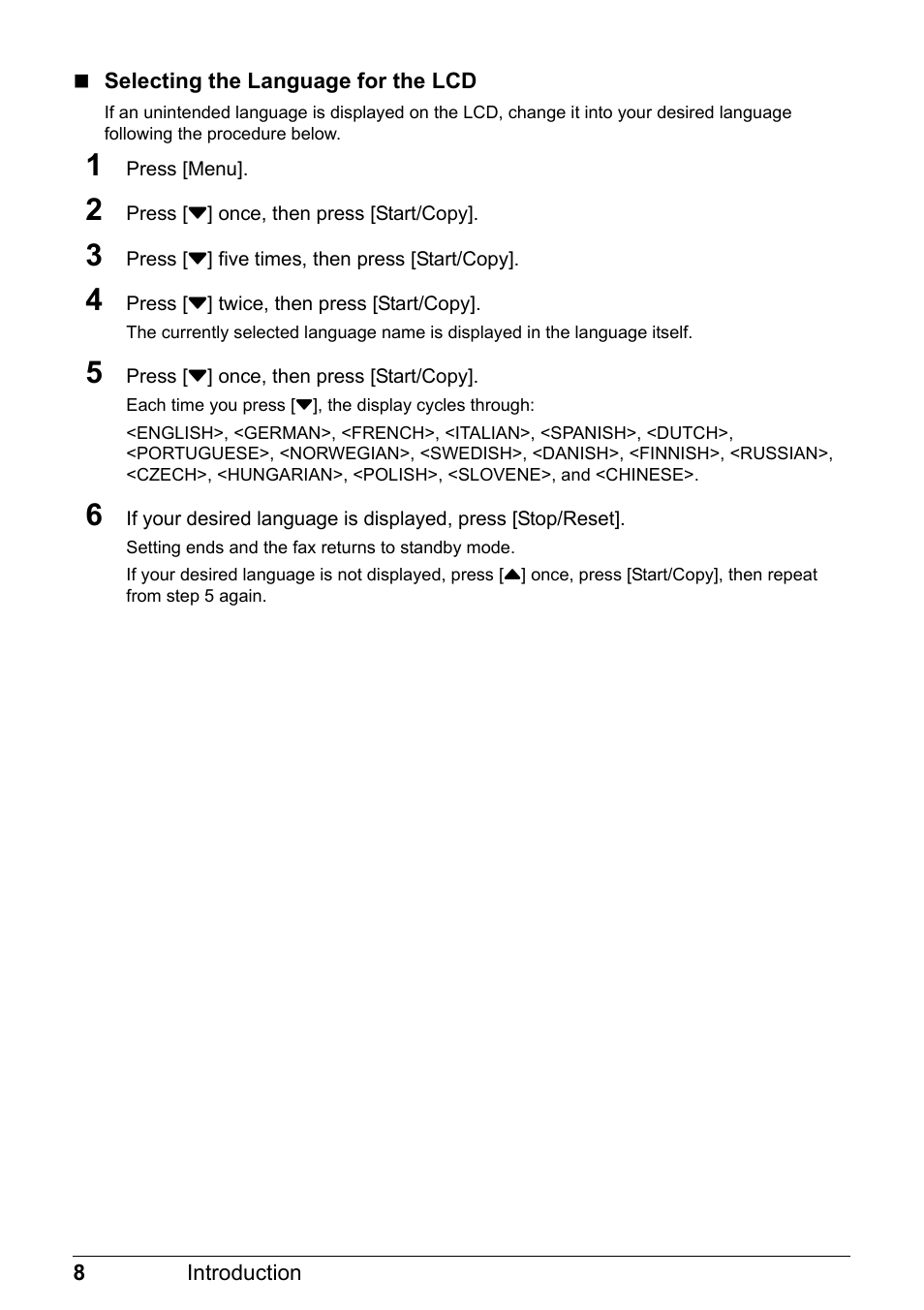Canon FAX-JX210P User Manual | Page 9 / 86