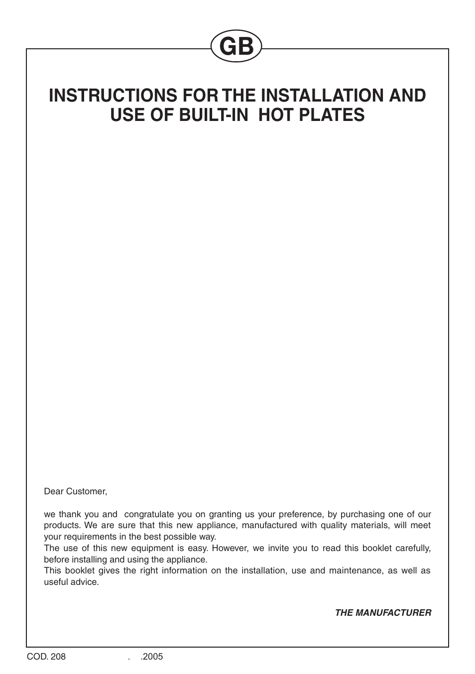 Caple C710G User Manual | 12 pages