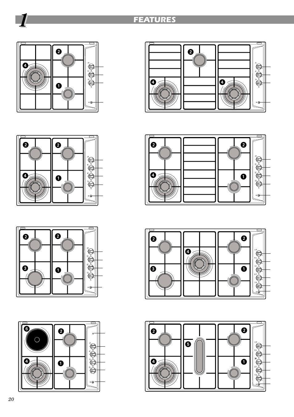 Features | Caple C762GSS User Manual | Page 4 / 17