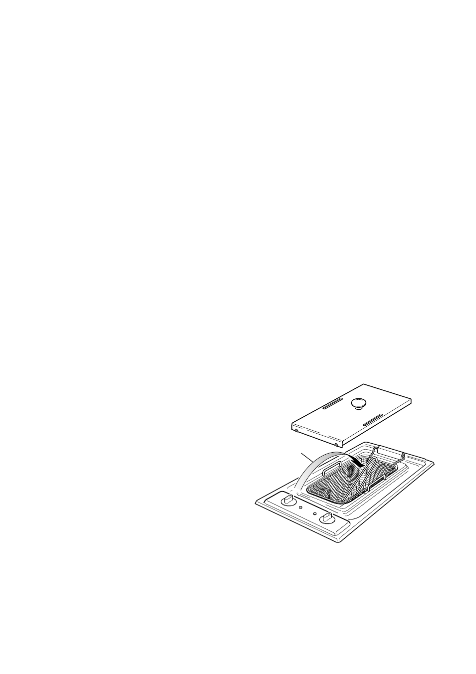 Tips for correct frying, Oil fire, Use of the cover | Caple C670 User Manual | Page 13 / 20