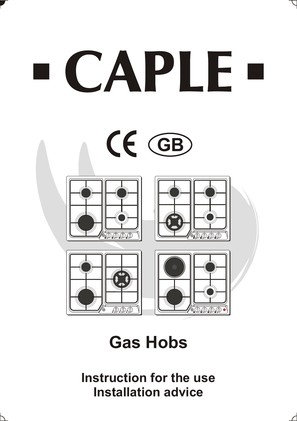 Caple C736GSS User Manual | 28 pages