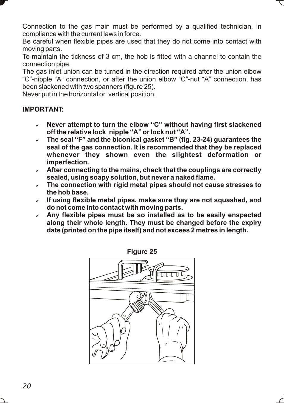 Caple C736GSS User Manual | Page 20 / 28