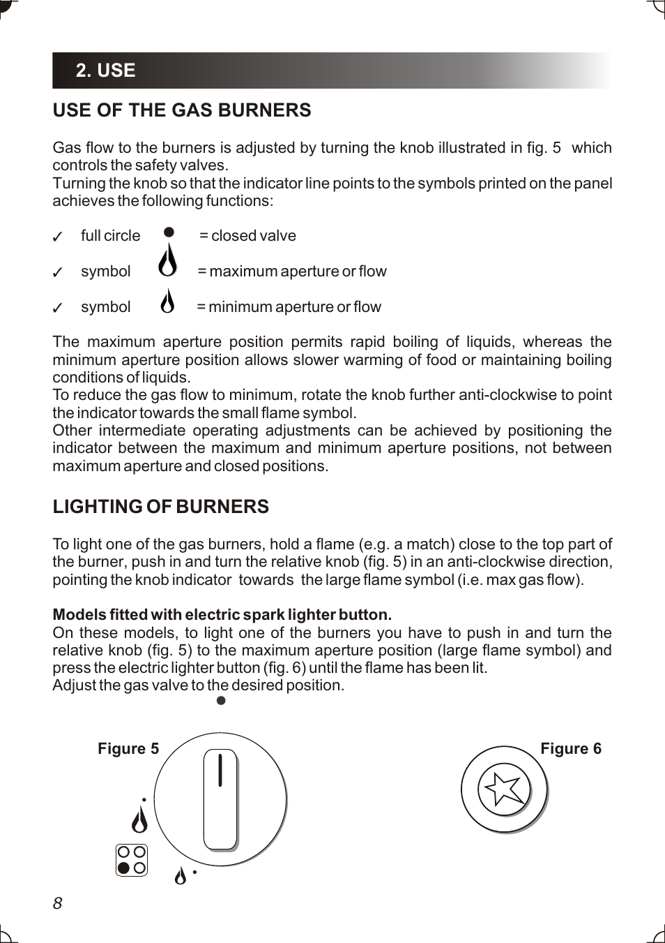 Caple C736GSS User Manual | Page 8 / 28