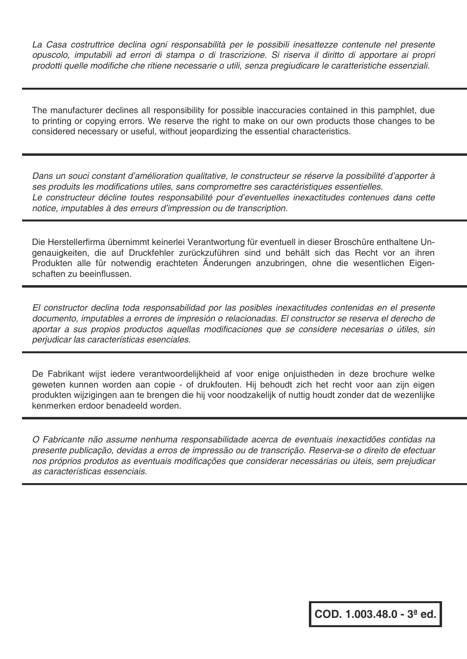 Caple C804C User Manual | Page 20 / 20