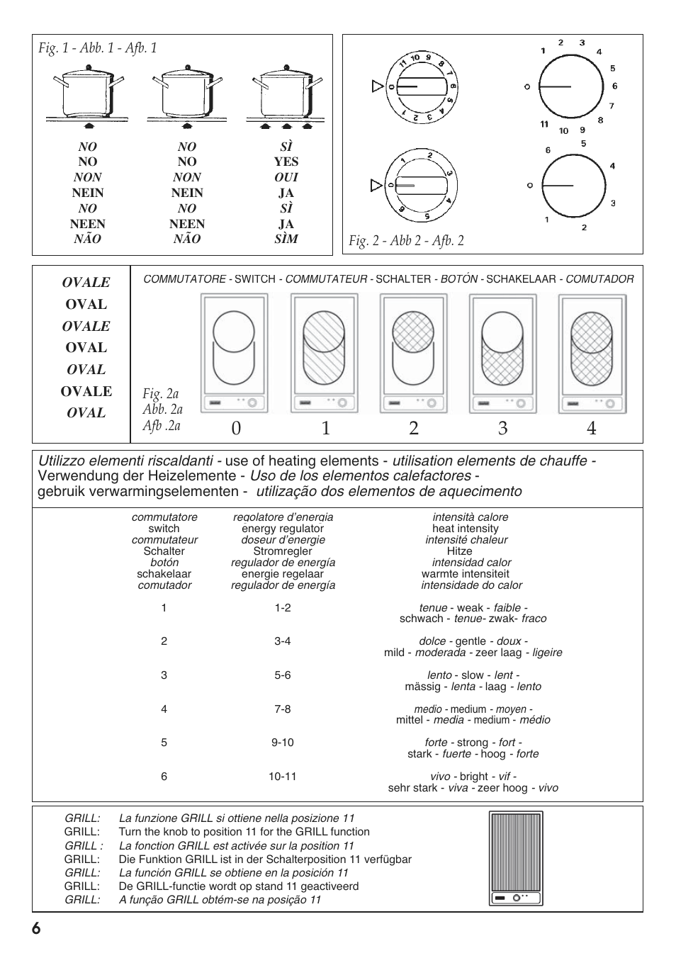 It gb fr 6 | Caple C804C User Manual | Page 6 / 20