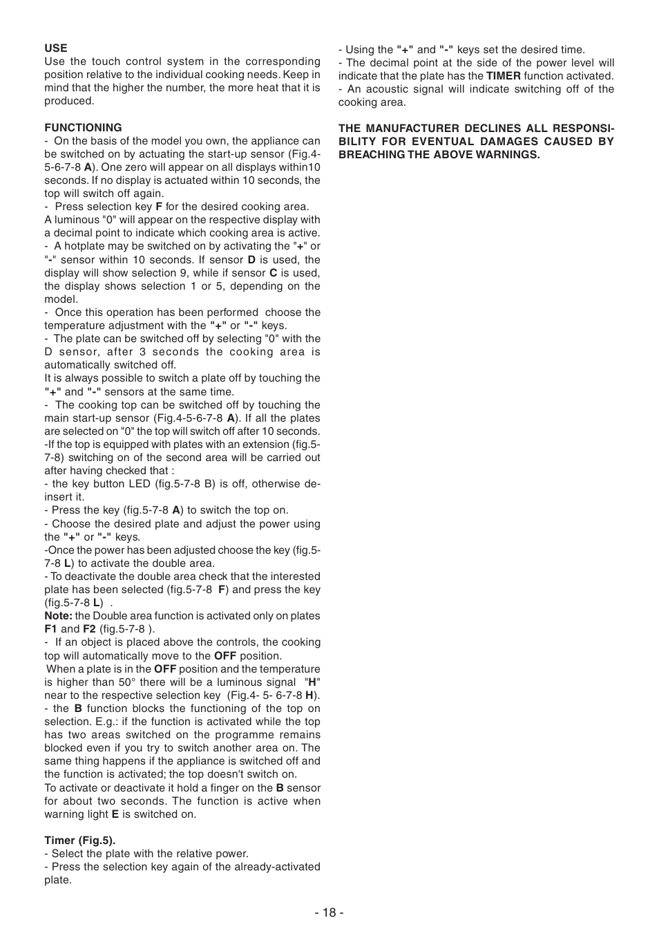 Caple C805C User Manual | Page 10 / 10