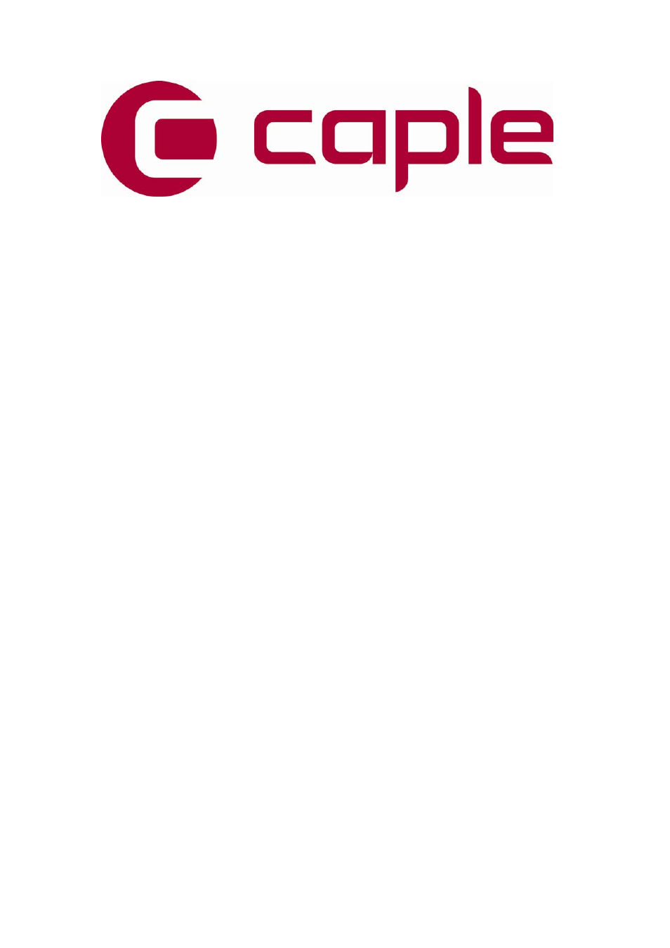 Document1, Warning, Important information for the installer | Caple C805C User Manual | Page 2 / 10