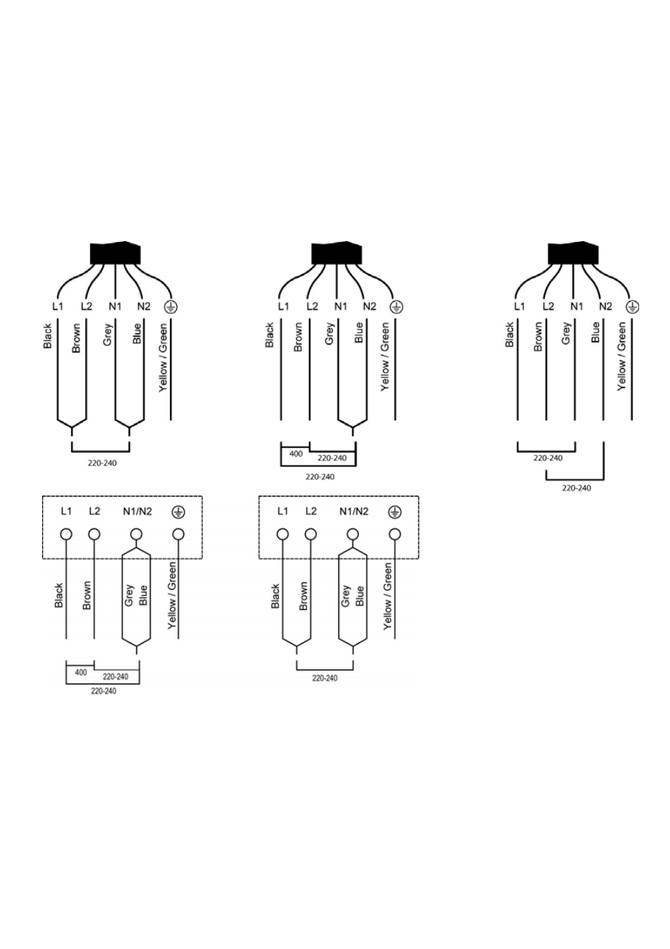 Connecting the hob to the mains power supply | Caple C813C User Manual | Page 16 / 19