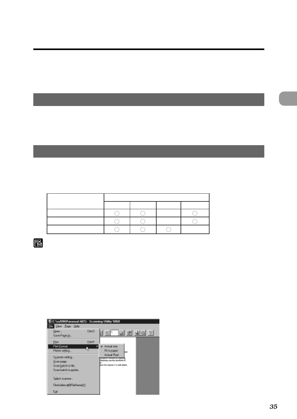 Saving scanned images, About save formats | Canon DR-5060F User Manual | Page 37 / 89