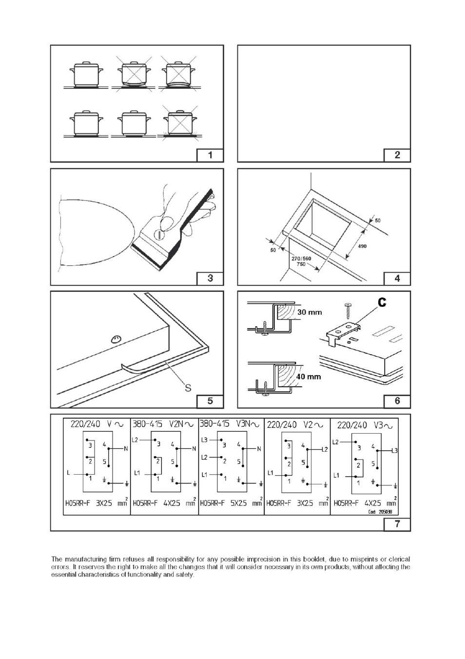 Caple C811C User Manual | Page 8 / 8