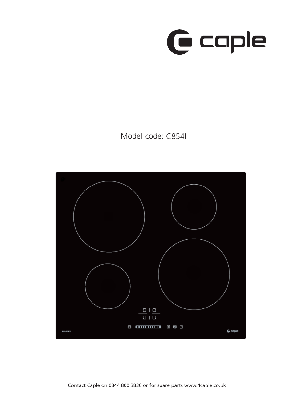 Caple C854i User Manual | 23 pages