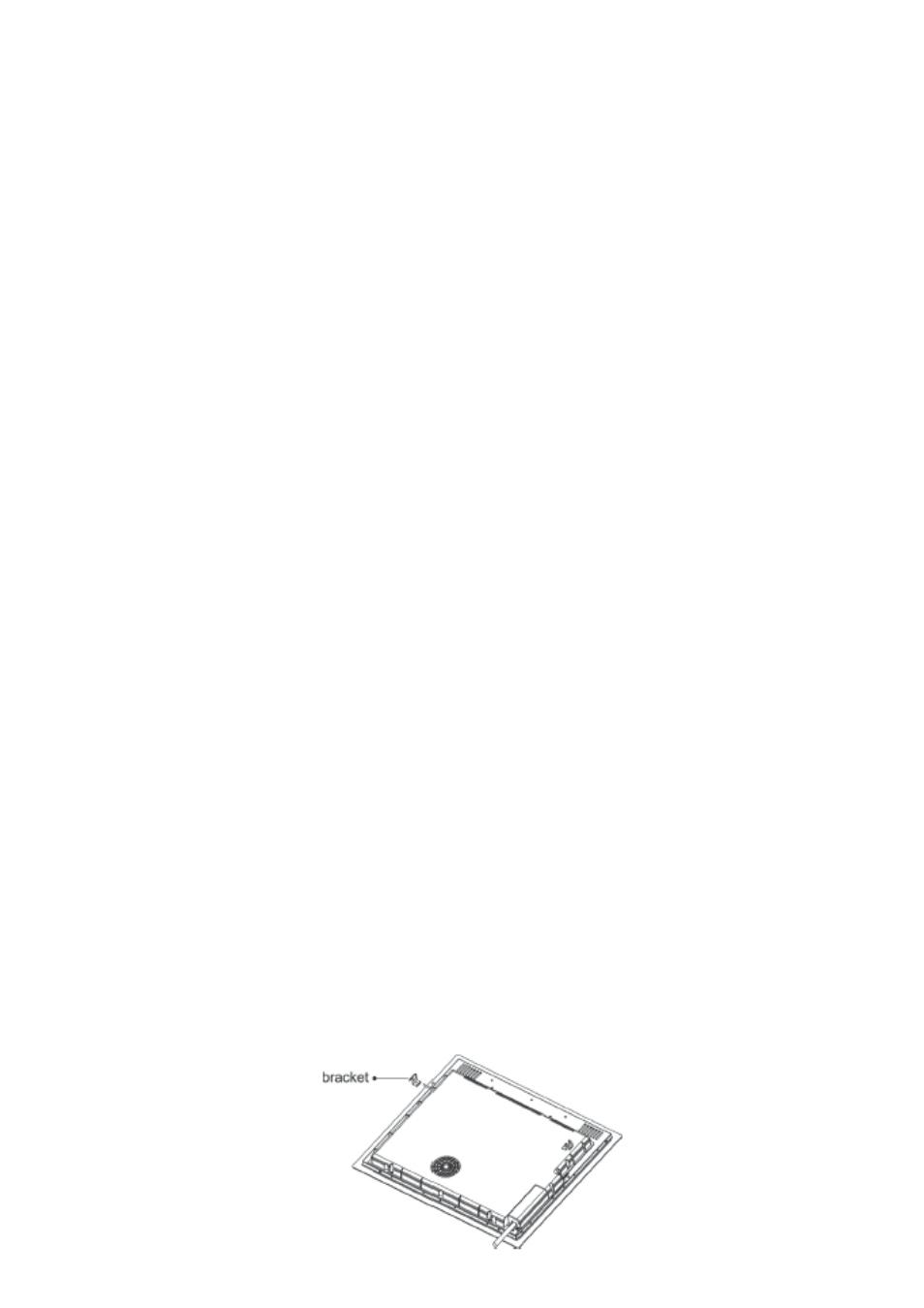 When you have installed the hob, make sure that, Before locating the fixing brackets, Adjusting the bracket position | Caple C854i User Manual | Page 19 / 23