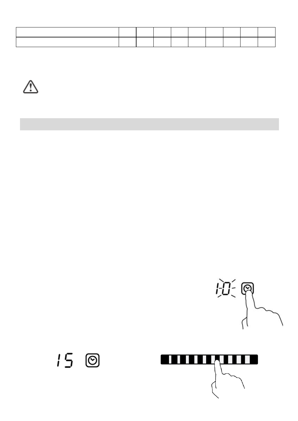 Using the timer, Using the timer as a minute minder | Caple C854i User Manual | Page 9 / 23