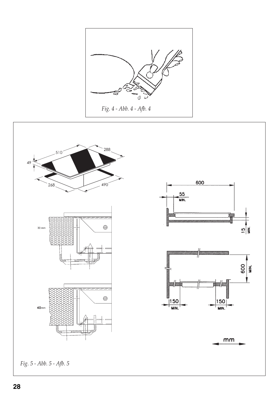 It gb fr | Caple C891C User Manual | Page 28 / 34