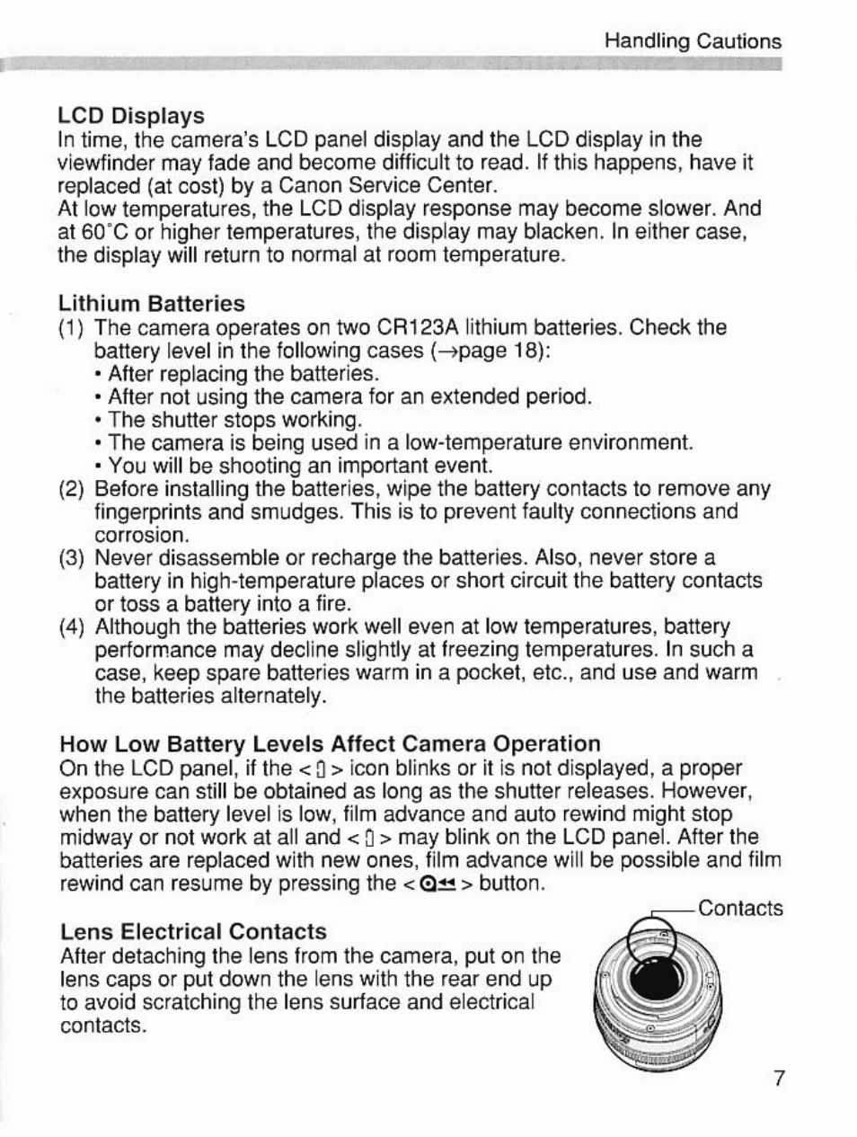 Canon EOS 7 User Manual | Page 7 / 108