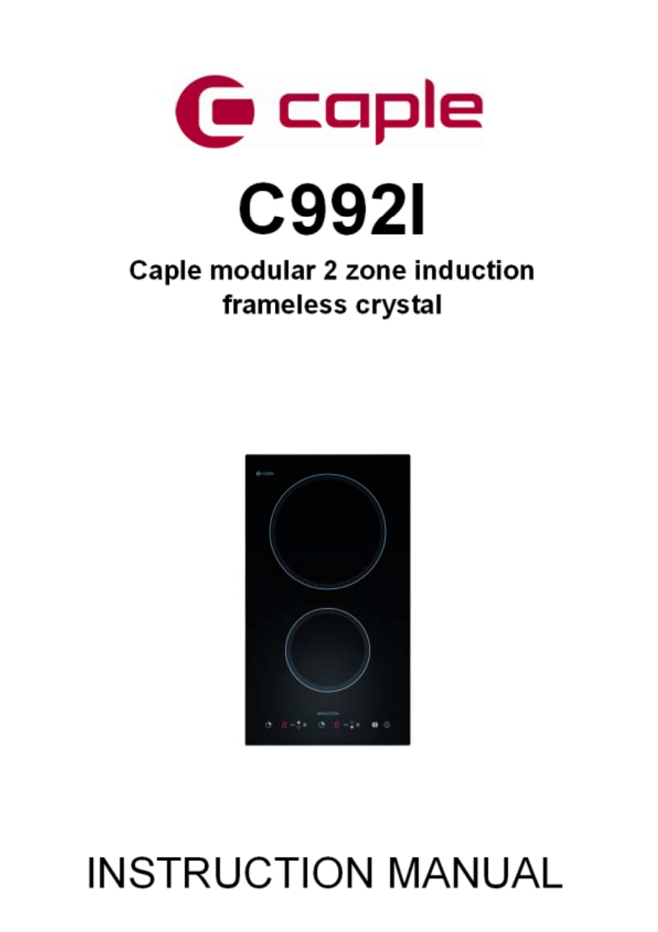 Caple C992i User Manual | 49 pages