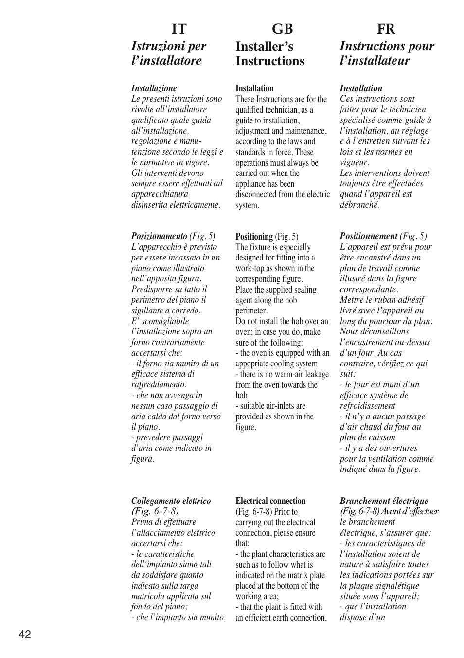 X"%) | Caple C992i User Manual | Page 43 / 49