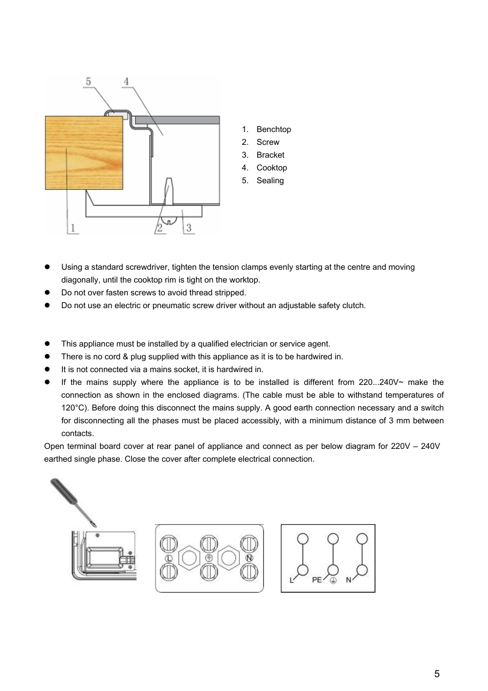 Caple C603E User Manual | Page 6 / 10