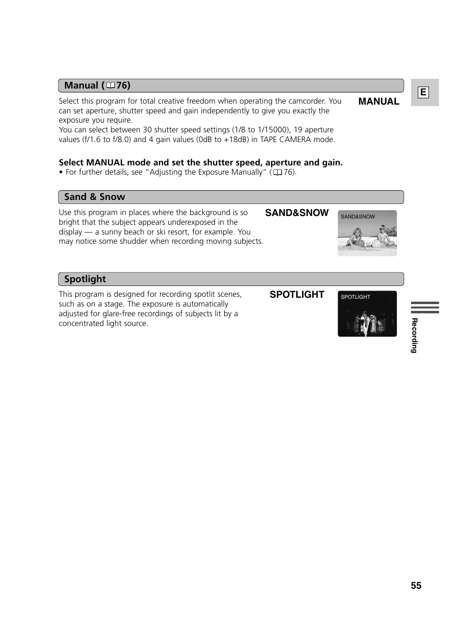 Canon GL2 User Manual | Page 55 / 163