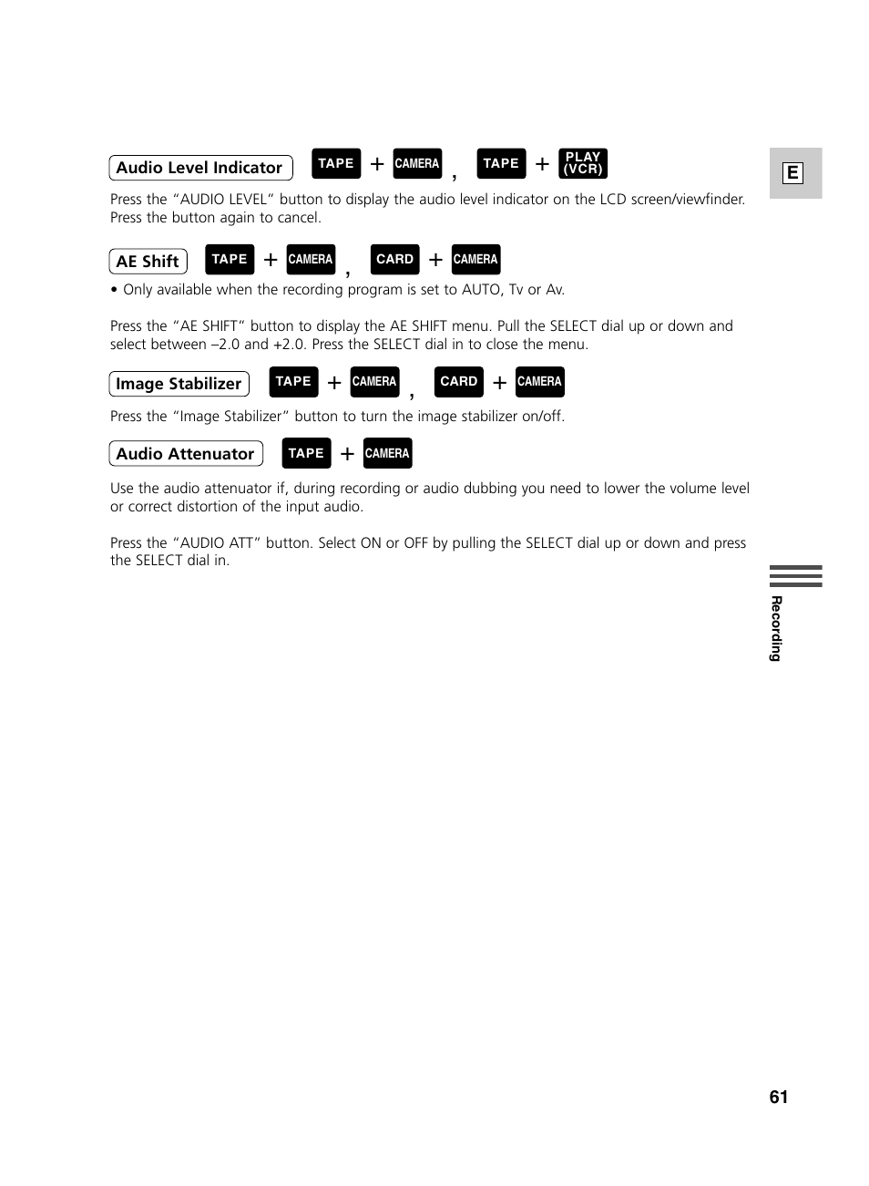 Canon GL2 User Manual | Page 61 / 163