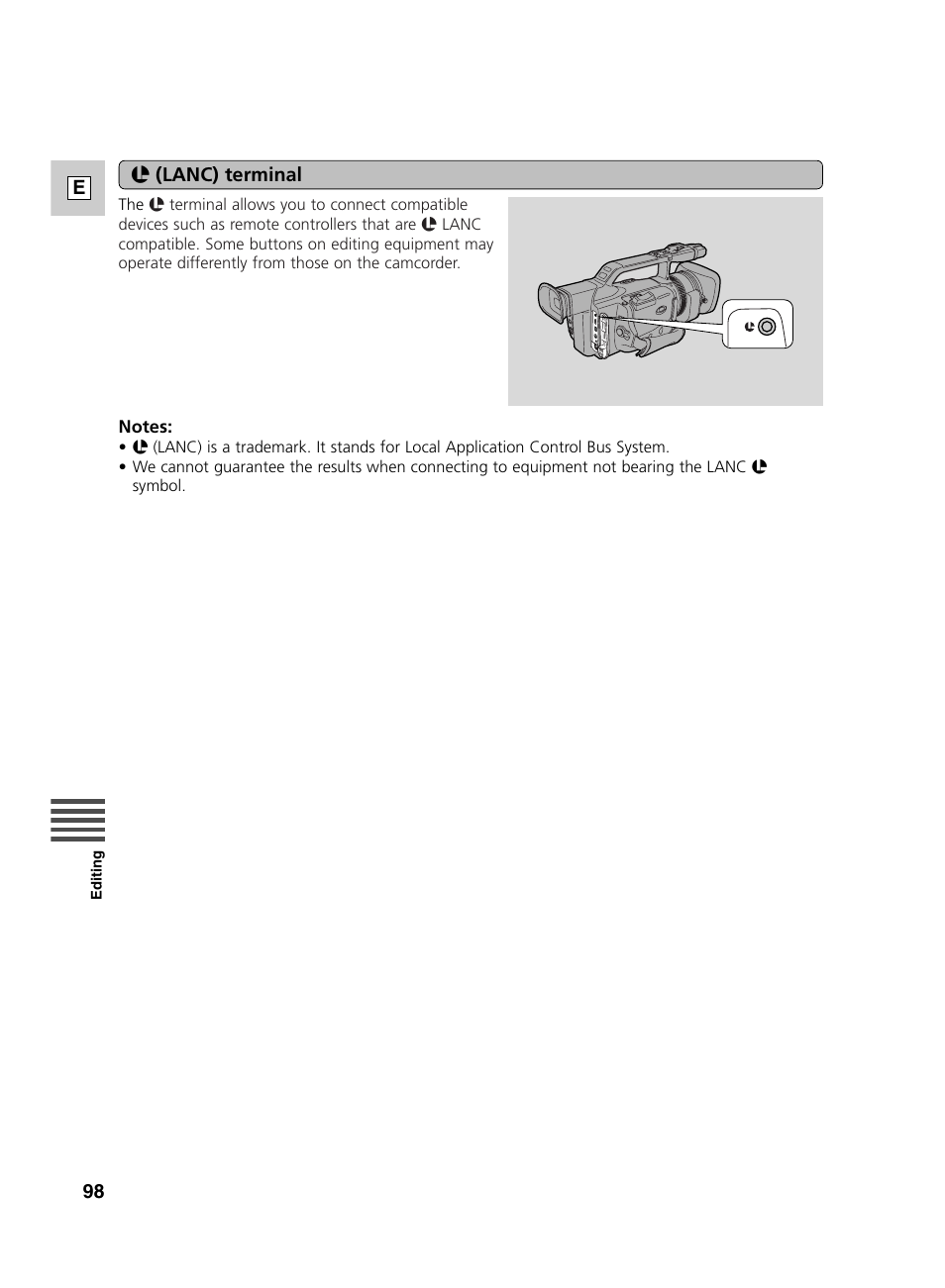 Canon GL2 User Manual | Page 98 / 163