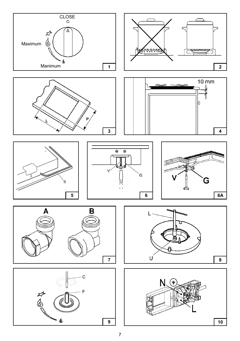 Caple C739G User Manual | Page 7 / 8