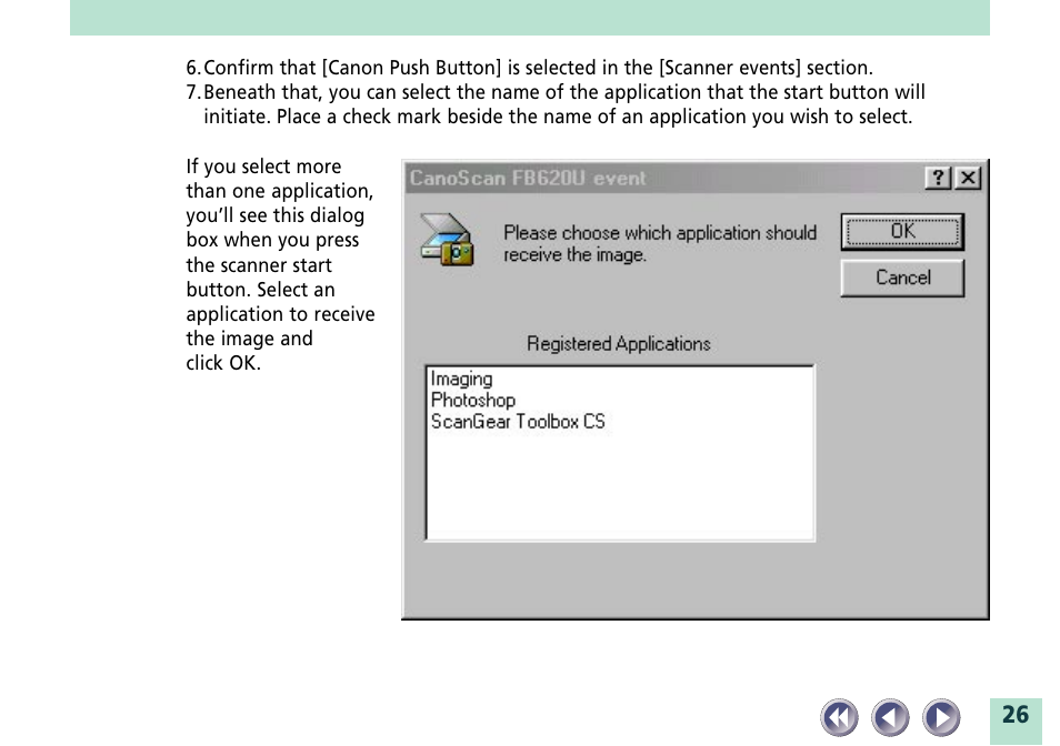 Canon CanoScan FB620U User Manual | Page 26 / 43