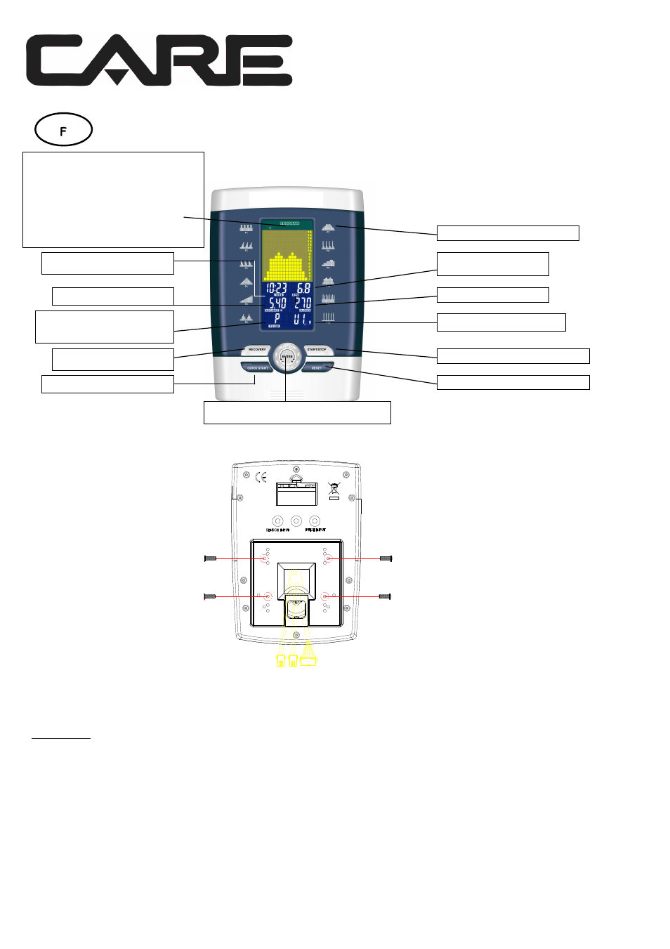 Care Fitness 50617 Computer User Manual | 34 pages